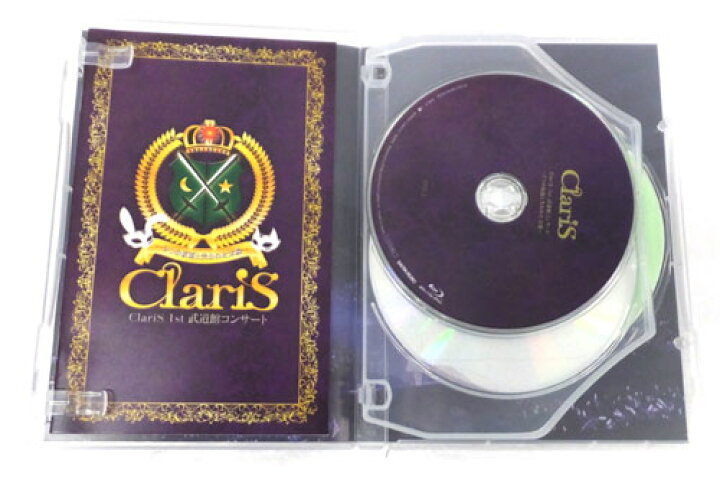 楽天市場 中古 初回限定盤 Claris 1st 武道館コンサート 2つの仮面と失われた太陽 Claris 音楽blu Ray ｃｄ部門 山城店 開放倉庫