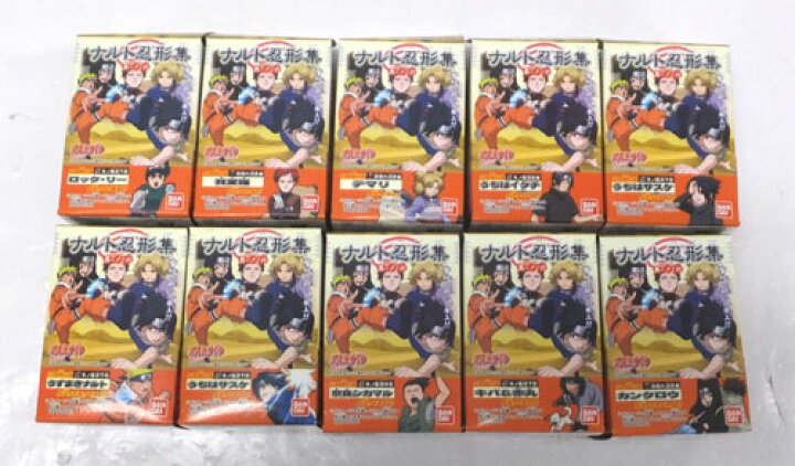 楽天市場 中古 バンダイ Naruto ナルト忍形集 其ノ六 1box 全10種類セット 食玩 おもちゃ 山城店 開放倉庫 京都山城店