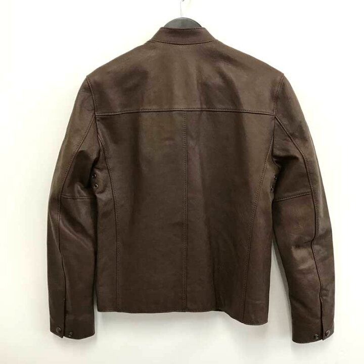 楽天市場】【中古】COACH コーチ シングル ライダースジャケット/羊革 