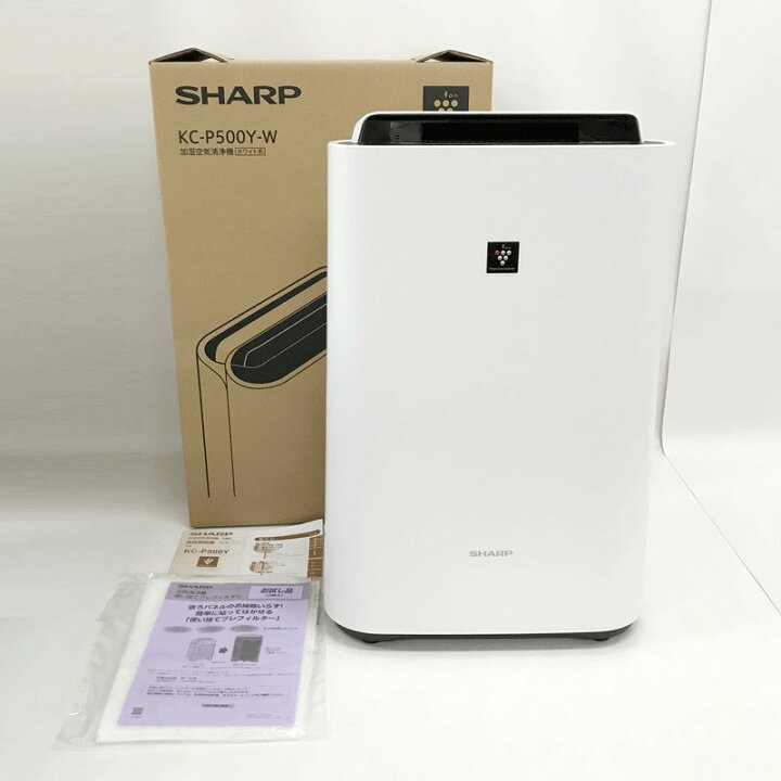 楽天市場】【中古】《未使用》 シャープ KC-P500Y-W 【プラズマ 