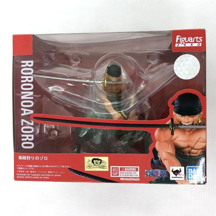楽天市場】【中古】《未開封》フィギュアーツZERO 海賊狩りのゾロ 