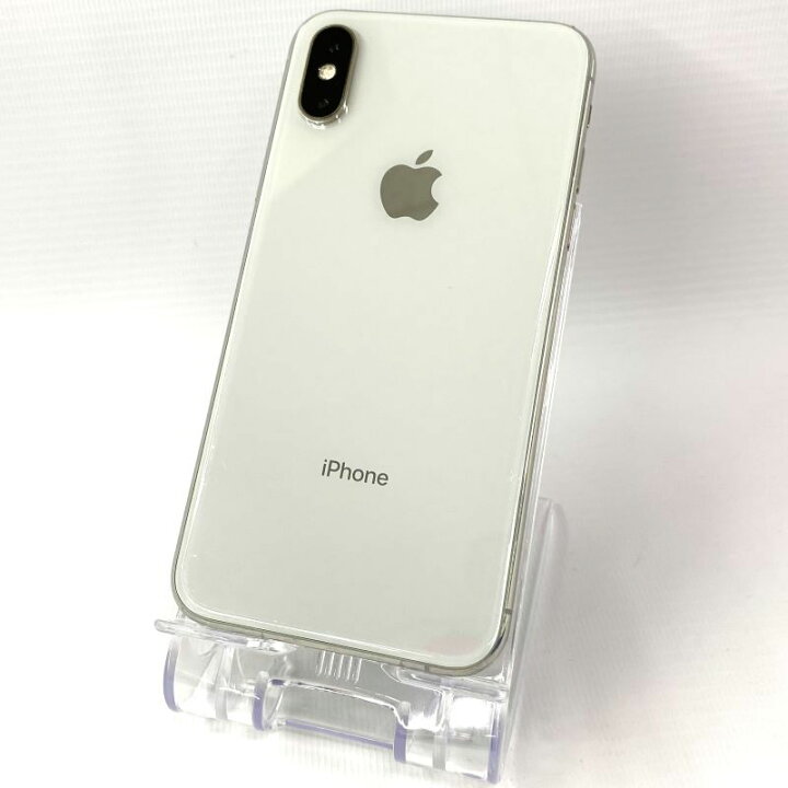 楽天市場】【中古】Softbank iPhoneXS MTAX2J/A 64GB シルバー【利用 