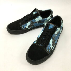 【中古】Supreme x VANS シュプリーム × ヴァンズ CAMO OLD SKOOL カモ オールドスクール/スニーカー【メンズ古着】【山城店】