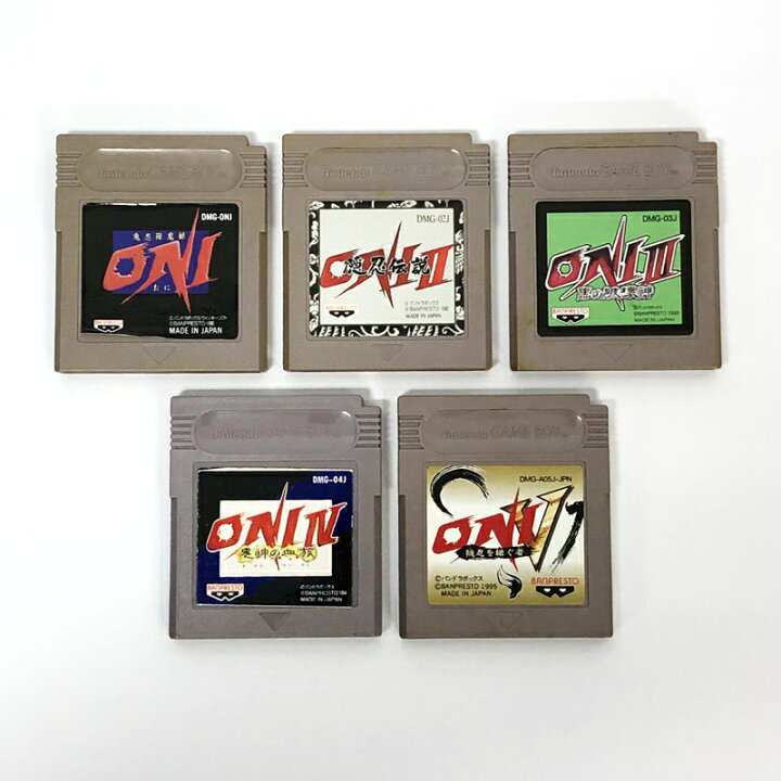 楽天市場】【中古】《ジャンク扱い》《レトロ》ONI 1・2・3・4・5 
