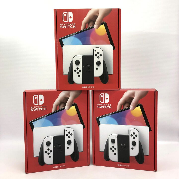 楽天市場】【中古】《未使用》ニンテンドースイッチ 有機EL ホワイト 3 