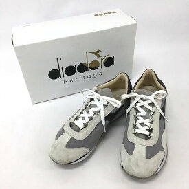 【中古】Diadora Heritage ディアドラ ヘリテージ EQUIPE STONE WASH 12 エキップ ストーン ウォッシュ 12 サイズ : 27.5/スニーカー《メンズ古着・山城店》