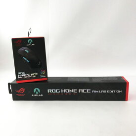 【中古】ASUS 90MP02W0-BMUA00 【ROG HARPE ACE AIM LAB EDITION RGB ゲーミング マウス マウスパッドセット】【製造番号 : NCMPKR028137/R2MPHP005114】《家電・山城店》S412