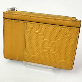 【中古】GUCCI グッチ GGエンボス フラグメントケース カード/コインケース《ブランド・山城店》O6847