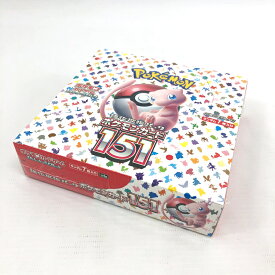 【中古】《未開封》シュリンク付き ポケモンカード151 BOX《カード・山城店》R1821