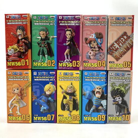 【中古】《未開封》ワールドコレクタブルフィギュア WCF MUGIWARA56 vol.1 vol.2 10体セット ワンピース《フィギュア・山城店》O9762