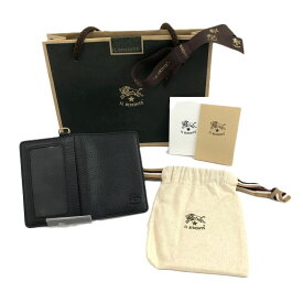 【中古】《美品》IL BISONTE イルビゾンテ レザー カードケース/パスケース《服飾小物・山城店》B014