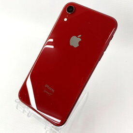 【中古】《ジャンク扱い》au iPhone XR 64GB MT062J/A レッド【利用制限:○】【iOS 17.4.1】《スマホ・山城店》◆U921