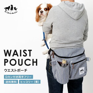 犬 お散歩バッグ コンパクトだけど大容量 ボディバッグ おでかけ ボディバッグ ウエストポーチ 小型犬 中型犬 犬用 アウトドア お出かけ お散歩グッズ 左右にDカン マナーポーチ ハンズフリ