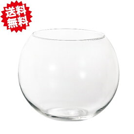 送料無料　アクアボールL　ガラス　切り花　生花　メダカ　北海道・沖縄・離島出荷不可