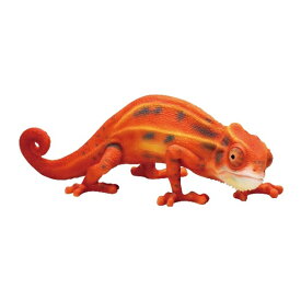 送料無料　レッドカメレオンL　31x13.5xH11cm　置物 ディスプレー オーナメント　リアル　北海道・沖縄・離島出荷不可