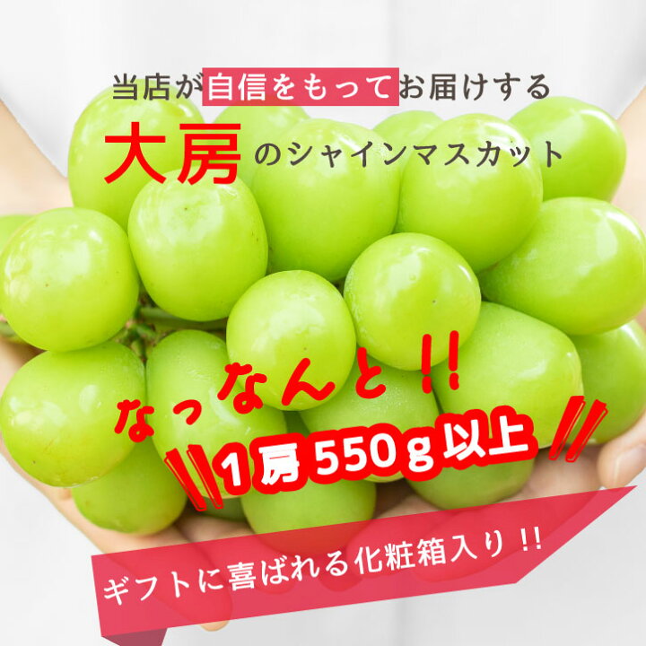 楽天市場】＼20％ポイントバック／ シャインマスカット 【2025年発送 