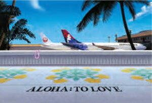 oBLoX plG (Honolulu Airport)zm` 55x35x1.8cm nCAG nCACeA*Ǌ| nC ` i nCG JAL@nCAq V̖؁Bo