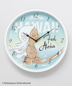 ○o。ハワイアン アロハマプア 時計 壁掛けタイプ マプアちゃん ハワイアンインテリア ハワイアン雑貨 新築祝い まぷあ 引っ越し祝い お祝い サーフィン 西海岸インテリア サーフィン サー