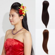 ○o。【Maunaloa】ハワイアン ポンパドールロコウィッグ 髪の毛 付け毛 ヘッド フラダンス ハワイ雑貨 ハ…