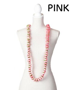 ○o。【Maunaloa】ハワイアン プリンセスローズロングレイ 約146cm フラダンスレイ マウナロア ハワイ雑貨 ハワイアン雑貨 フラダンス フラ小物 カー アクセサリー プルメリア マウナロア 発表