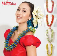 ○o。【Maunaloa】ハワイアン ローズレイ 約90cm フラダンスレイ マウナロア ハワイ雑貨 ハワイアン雑貨 …