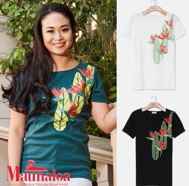 楽天市場】○o。【Maunaloa】ハワイアン ホウパラダイズ 半袖シャツ T 