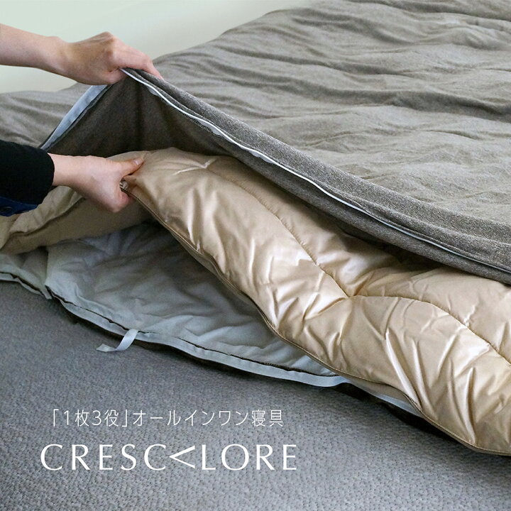 楽天市場】CRESCALORE クレスカローレ オールインワン毛布 
