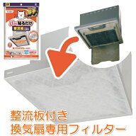 整流板付専用 パッと貼るだけ スーパーフィルター 1枚入 東洋アルミ (送料無料 簡単取付 換気扇フィルタ…