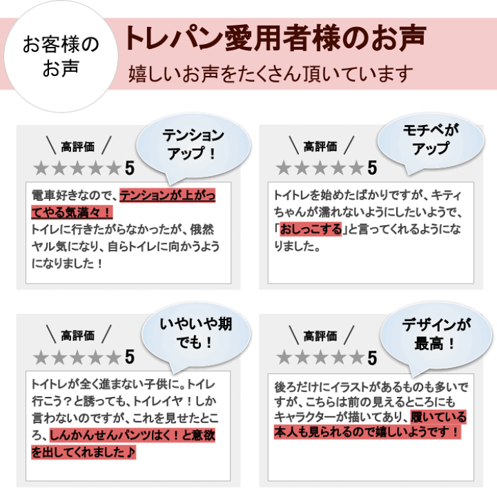 楽天市場 トレーニングパンツ 送料無料 ３層でガード 女の子ハローキティ トイレトレーニングパンツ ３枚セット 綿 防水 トイレ赤 ピンク 白 桃色 かわいい トイトレ 洗い替え ベビー服 サイズ 90 95 100cm 配送方法 ゆうパケット1 ママにイイコト ｒ ｓｔｙｌｅ