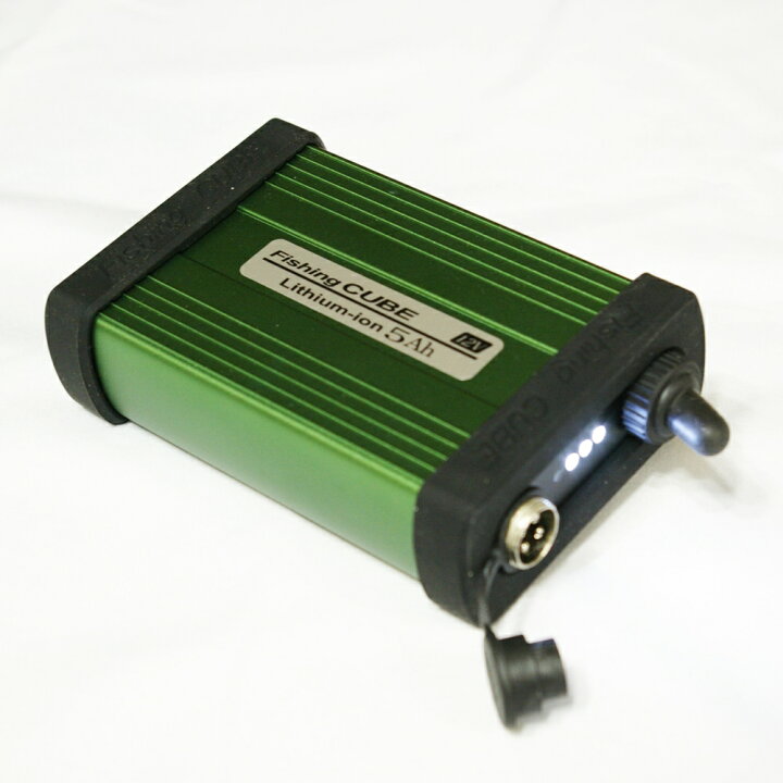 楽天市場】電動リール用 バッテリー フィッシング キューブ12V 5Ah  
