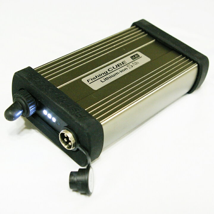 楽天市場】電動リール用 バッテリー フィッシング キューブ14.8V 5Ah 