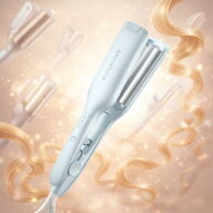 ヘアアイロン ウェーブアイロン 26mm カールアイロン 160℃～220℃ マイナスイオン やけど防止