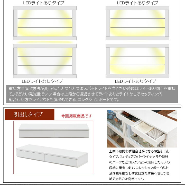楽天市場】【Recta】レクターシリーズ ユニットコレクションボード幅90 