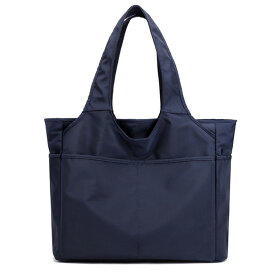 トートバッグ レディース 大きめ A4 軽い 軽量 ナイロン 大容量 おしゃれ 通勤バッグ 普段使い マチ広い ファスナー付き かばん ハンドバッグ 通勤 通学 多収納 鞄 サイドポケット サブバック トートバック 旅行 仕事用 ママバッグ ナイロン 送料無料