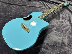 Smiger CE-2021 BLS BK M^[ J[{ t@Co[ Eh obN ARM carbon fiber round back guitar y F  blue black