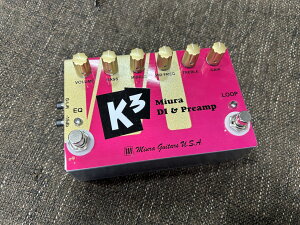 Miura guitars K3 Miura DI & Preamp x[Xp DI / vAv bass bassist ~EM^[Y GtFN^[ effecter y @ y music amp