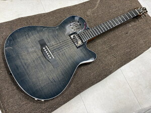 �y�����i�z Godin A6 ULTRA Denim Blue Flame guitar electric acoustic �M�^�[ �G���L �A�R�[�X�e�B�b�N �u���[ �� �� ���������� �y�� ���y �@�� music