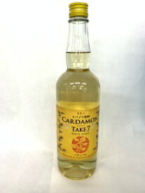 豊永酒造 カルダモン TAKE7(テイクセブン）700ml 25度 スパイスの王様 スパイス焼酎 リキュール 熊本県　お酒 酒 ギフト プレゼント 飲み比べ 内祝い 誕生日 男性 女性 宅飲み 家飲み 御歳暮 父の日 母の日