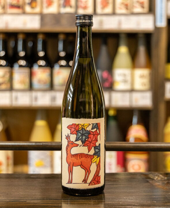 楽天市場】奈良春日山酒造 花札焼酎 紅葉に鹿（もみじにしか）1.8L 25 