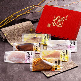 「漬魚三彩」6切入【焼津水産ブランド認定】 粕漬、西京味噌漬け、みりん醤油漬、味噌漬 [TPS]