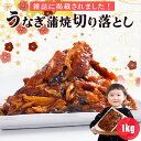 うなぎ蒲焼 切落し 1kg (500gが2袋) 訳あり 端材 鰻 ウナギ きざみ 刻み 切り落とし 切落し 切れ端 きれはし ひつまぶし どんぶり 丼 鮨 すし 安 冷凍 6219060098