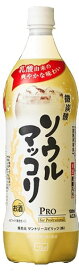 【12本まで1梱包で発送】サントリー ソウルマッコリ ペットボトル 1000ml 1L