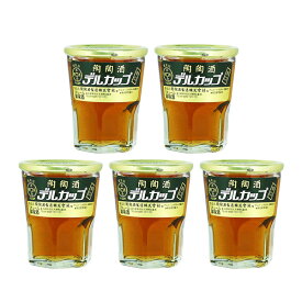 陶陶酒 デルカップ 銭形印・辛口 50ml×5本セット