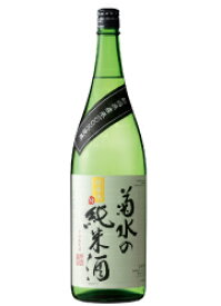 【8本まで1梱包で発送】菊水 の 純米酒 1.8L 1800ml