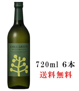 �y��������(��B�E���ꏜ��)�z�y�P�[�X�̔��z�_�c�� CHILL GREEN �`���O���[�� �� �{�^�j�J�� �Ē� 25�x�@ 720ml �r 6�{