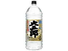 （4本まで1梱包で発送）アサヒ 大五郎 PET 4L 20度 4000ml 1本