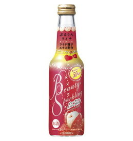 （ケース販売）宝酒造 タカラ ビューティースパークリング ぷるりんライチ 250ml 12本