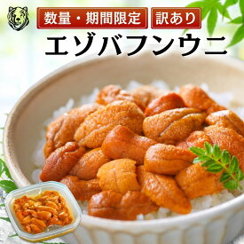 【11/4 20:00-11/11 01:59 店内全品ポイント5倍】【鮮度抜群！高品質は北海道の老舗業者ならでは】ウニ 「訳あり 無添加 塩水生うに」塩水 40g×1、40g×2 樺太・沿海州・北方四島産エゾバフンウニ 雲丹 天然 ミョウバン不使用 お買い得 うにの匠マルヒラ渡邊水産