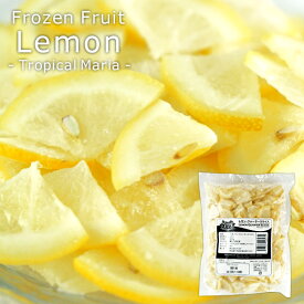 冷凍 レモン（クォータースライス）×500g10個まで1配送でお届け［冷凍］［賞味期限：お届け後30日以上］【2～3営業日以内に出荷】