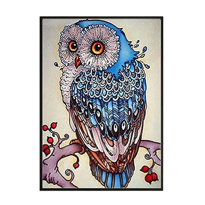 ダイヤモンドアート 風景 90x90cm 丸型 いビーズ ダイヤモンドペインティング アートセット 全面貼り付けタイプ ビーズアート ダイヤモンドアート秋,  ビーズアート 日本 ダイアモンドビーズ絵画キット, 全面貼り付け 壁飾り DIY手工芸品 5D モザイクアー ダイヤモンド ... ダイヤモンドアート フクロウ 90x90cm 丸型 いビーズ ダイヤモンドペインティング アートセット 全面貼り付けタイプ ビーズア